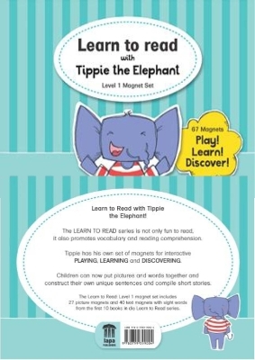 Learn to Read with Tippie the Elephant Level 1 - Jos&eacute; Palmer, Reinette Lombard