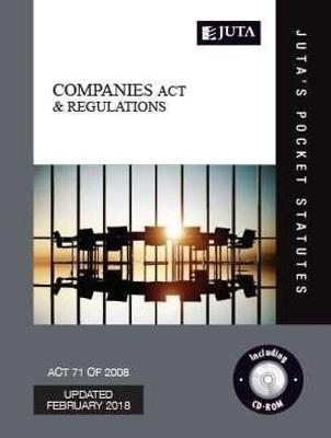 Companies Act 71 of 2008 & regulations