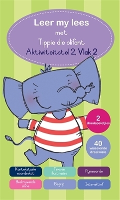 Leer my lees met Tippie die olifant Aktiwiteitstel 2 Vlak 2
