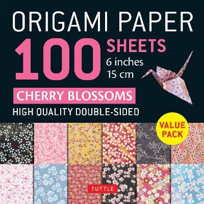 Origami Paper 100 Sheets Cherry Blossoms 6" (15 cm) - 