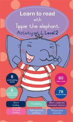 Learn to read with Tippie the elephant Activity Set 4 (Level 2)