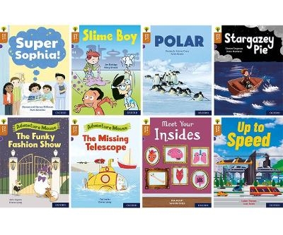 Oxford Reading Tree Word Sparks: Level 8: Mixed Pack of 8 -  Clements,  Wilkinson
