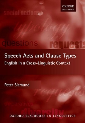 Speech Acts and Clause Types - Peter Siemund