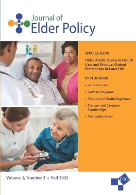 Journal of Elder Policy - Eva Kahana