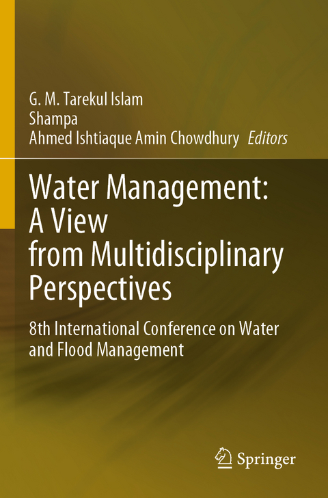Water Management: A View from Multidisciplinary Perspectives - 