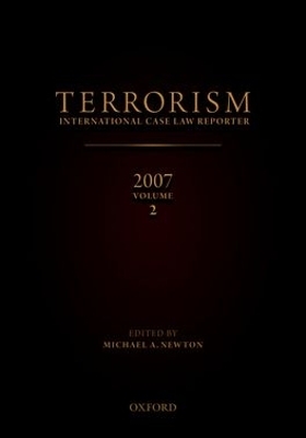 Terrorism: International Case Law Reporter Volume 2: Volume 2