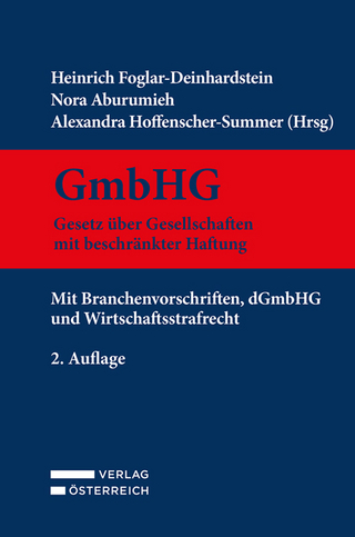 GmbHG - Gesetz über Gesellschaften mit beschränkter Haftung