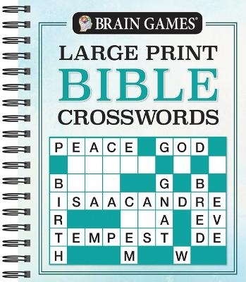 Brain Games - Large Print Bible Crosswords -  Publications International Ltd,  Brain Games