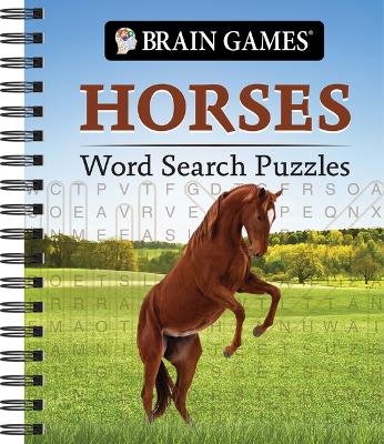 Brain Games - Horses Word Search Puzzles -  Publications International Ltd,  Brain Games