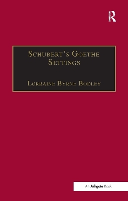 Schubert's Goethe Settings - LorraineByrne Bodley