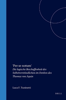 'Per se notum' -  Tuninetti