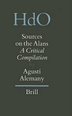 Sources on the Alans - Agust&iacute; Alemany