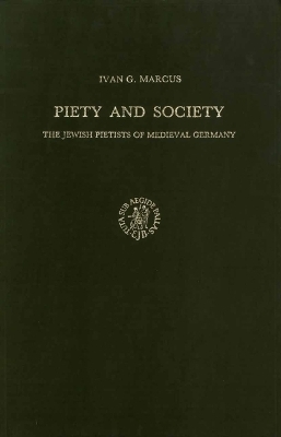 Piety and Society - I.G. Marcus