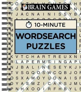 Brain Games - 10 Minute: Word Search Puzzles (Blue)