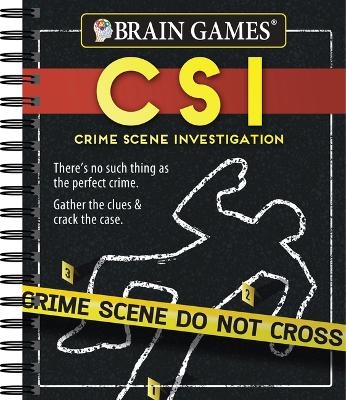 Brain Games - Crime Scene Investigation (Csi) Puzzles -  Publications International Ltd,  Brain Games