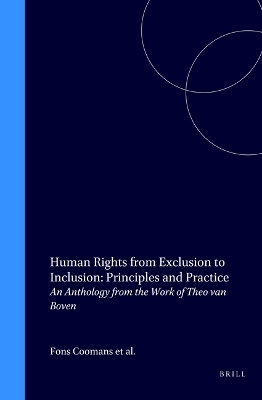 Human Rights from Exclusion to Inclusion: Principles and Practice - 
