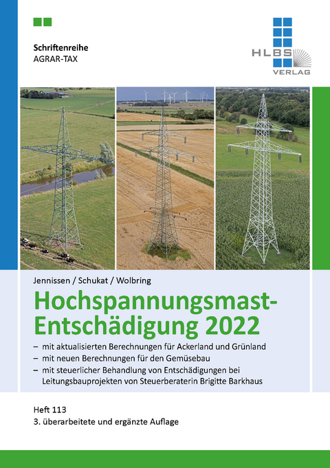 Hochspannunsmast-Entsch&auml;digung 2022 - Heinz Peter Dr. Jennissen, Sirkka Dr.Schukat, Nico Wolbring
