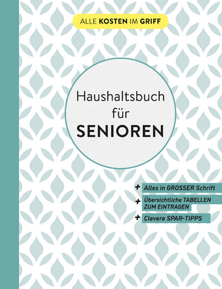 Haushaltsbuch für Senioren | In großer Schrift