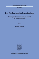 Der Einfluss von Sachverst&auml;ndigen. - Jasmin Roider