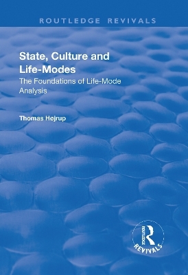 State, Culture and Life-Modes - Thomas Højrup