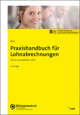 Praxishandbuch für Lohnabrechnungen - Stier, Markus; Schütt, Sabine