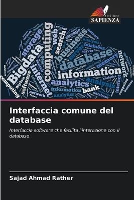Interfaccia comune del database - Sajad Ahmad Rather