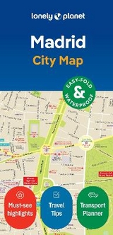 Lonely Planet Madrid City Map - Lonely Planet