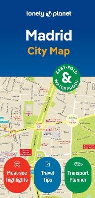 Lonely Planet Madrid City Map