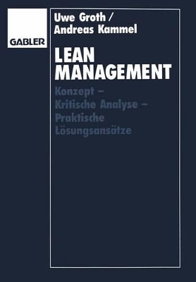 Lean Management - Uwe Groth, Andreas Kammel