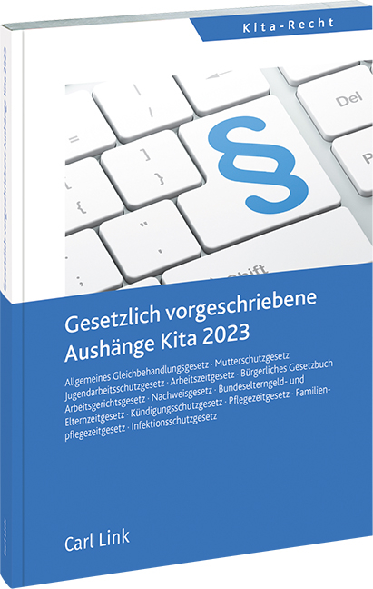 Gesetzlich vorgeschriebene Aush&auml;nge Kita 2023