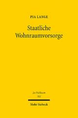 Staatliche Wohnraumvorsorge - Pia Lange