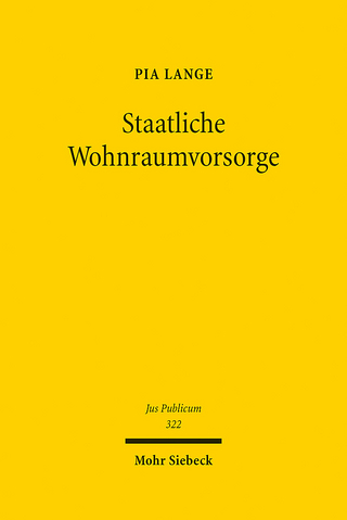Staatliche Wohnraumvorsorge
