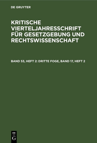 Dritte Foge, Band 17, Heft 2