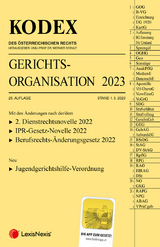 KODEX Gerichtsorganisation 2023 - inkl. App - 