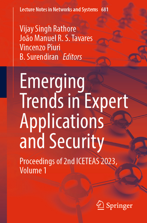 Emerging Trends in Expert Applications and Security - 