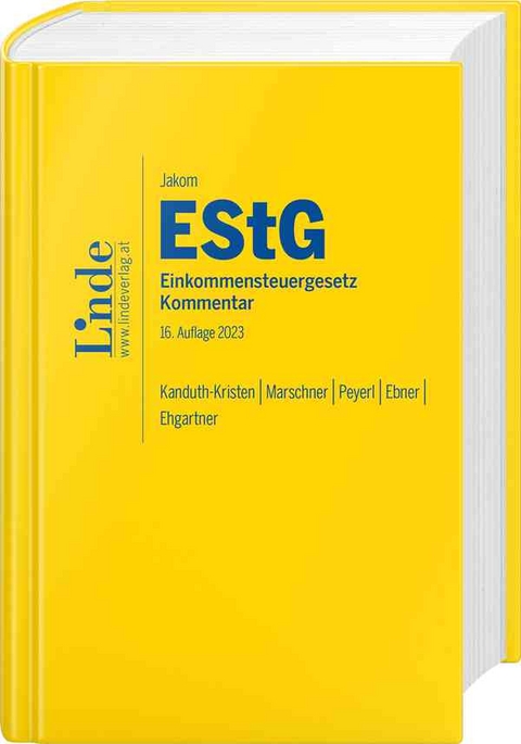 Jakom EStG | Einkommensteuergesetz 2023 - Sabine Kanduth-Kristen, Ernst Marschner, Hermann Peyerl, Andrea Ebner, Gerald Ehgartner