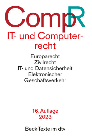 (CompR) IT- und Computerrecht