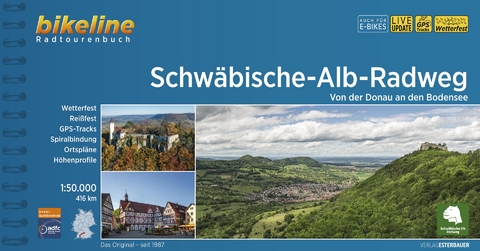Schw&auml;bische Alb Radweg