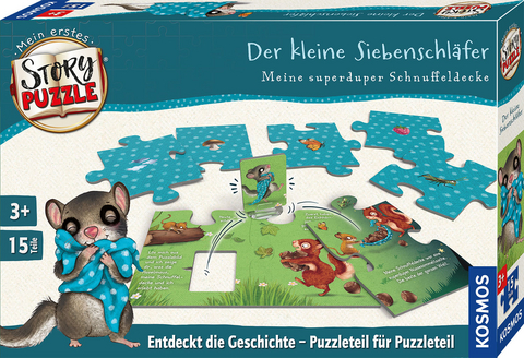 Mein erstes Story-Puzzle Der kleine Siebenschl&auml;fer
