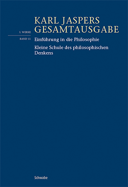 Einführung in die Philosophie - Karl Jaspers