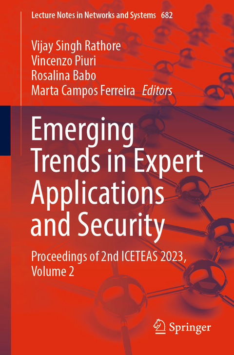 Emerging Trends in Expert Applications and Security - 