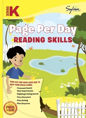 Kindergarten Page Per Day: Reading Skills -  Sylvan Learning