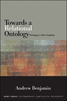 Towards a Relational Ontology - Andrew Benjamin