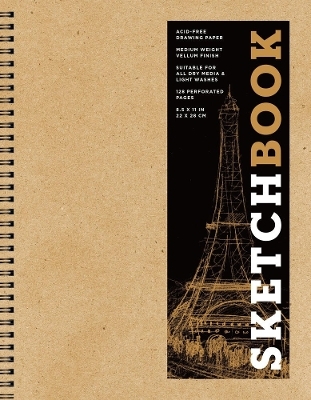 Sketchbook (basic large spiral Kraft) -  Union Square &  Co.