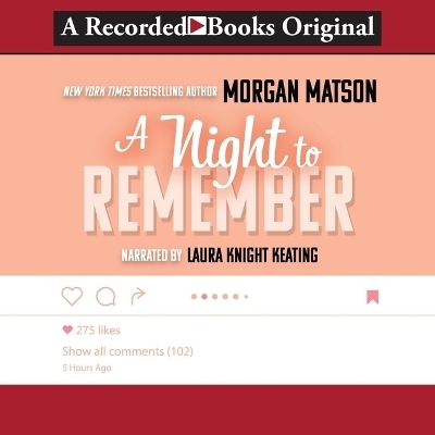 A Night to Remember - Morgan Matson