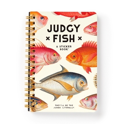 Judgy Fish Sticker Book -  Brass Monkey