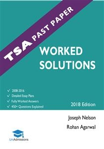 TSA Past Papers Worked Solutions - Rohan Agarwal, Joseph Nelson