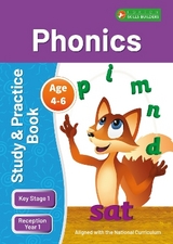KS1 Phonics Study & Practice Book for Ages 4-6 (Reception -Year 1) Perfect for learning at home or use in the classroom - Books, Foxton