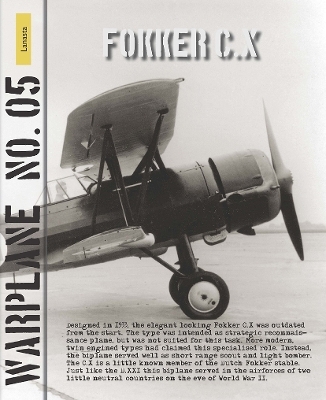 Fokker C.X - Edwin Hoogschagen