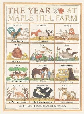 The Year at Maple Hill Farm - Alice Provensen, Martin Provensen